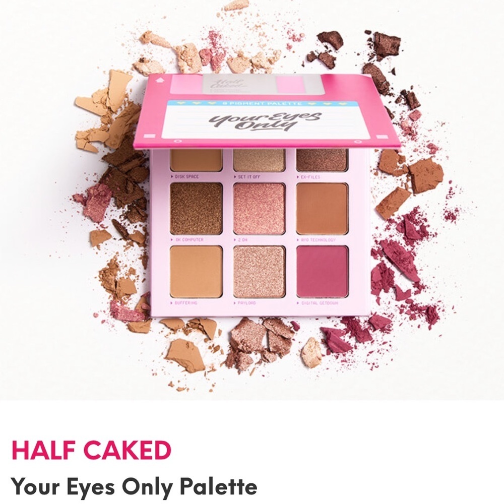 🌈 HALF CAKED Your Eyes Only Palette